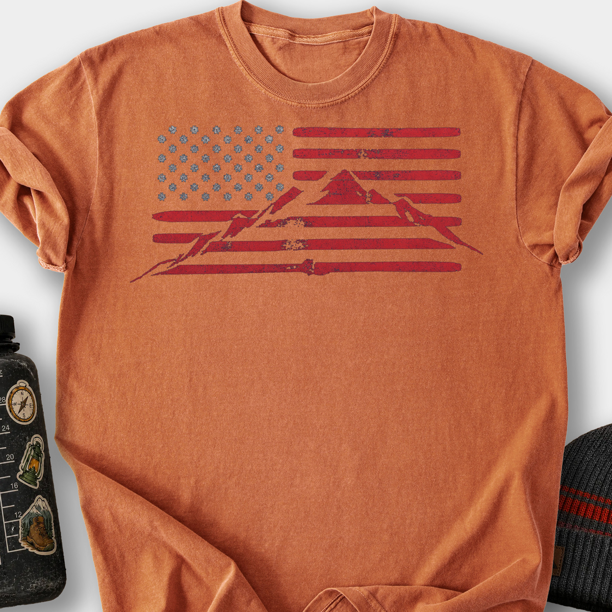 Mountain Flag T-Shirt — Yam