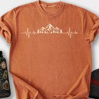 Mountain Heartbeat (Trees) T-Shirt — Yam