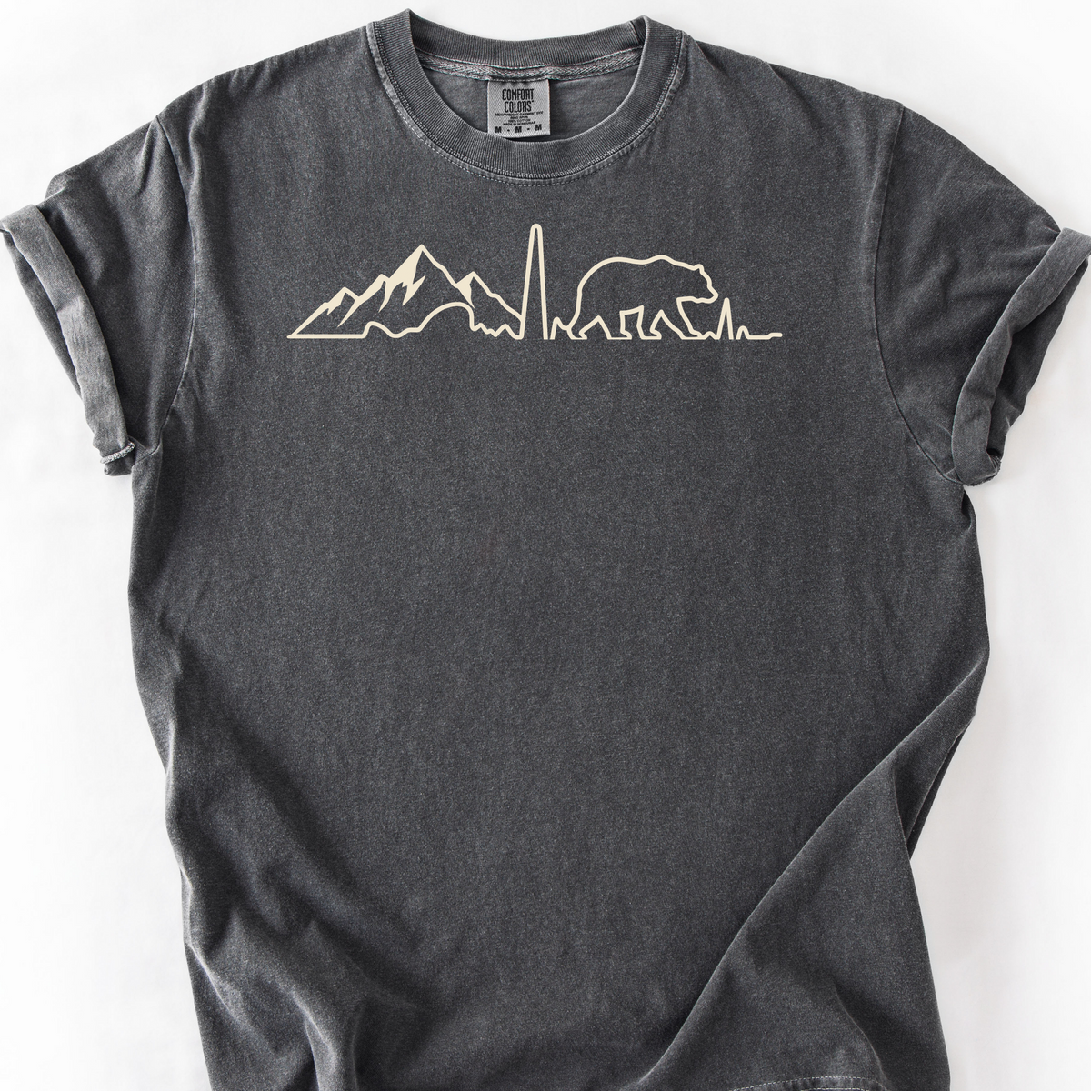Mountain Heartbeat T-Shirt — Pepper