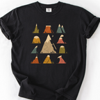Mountain Lineup T-Shirt — Black