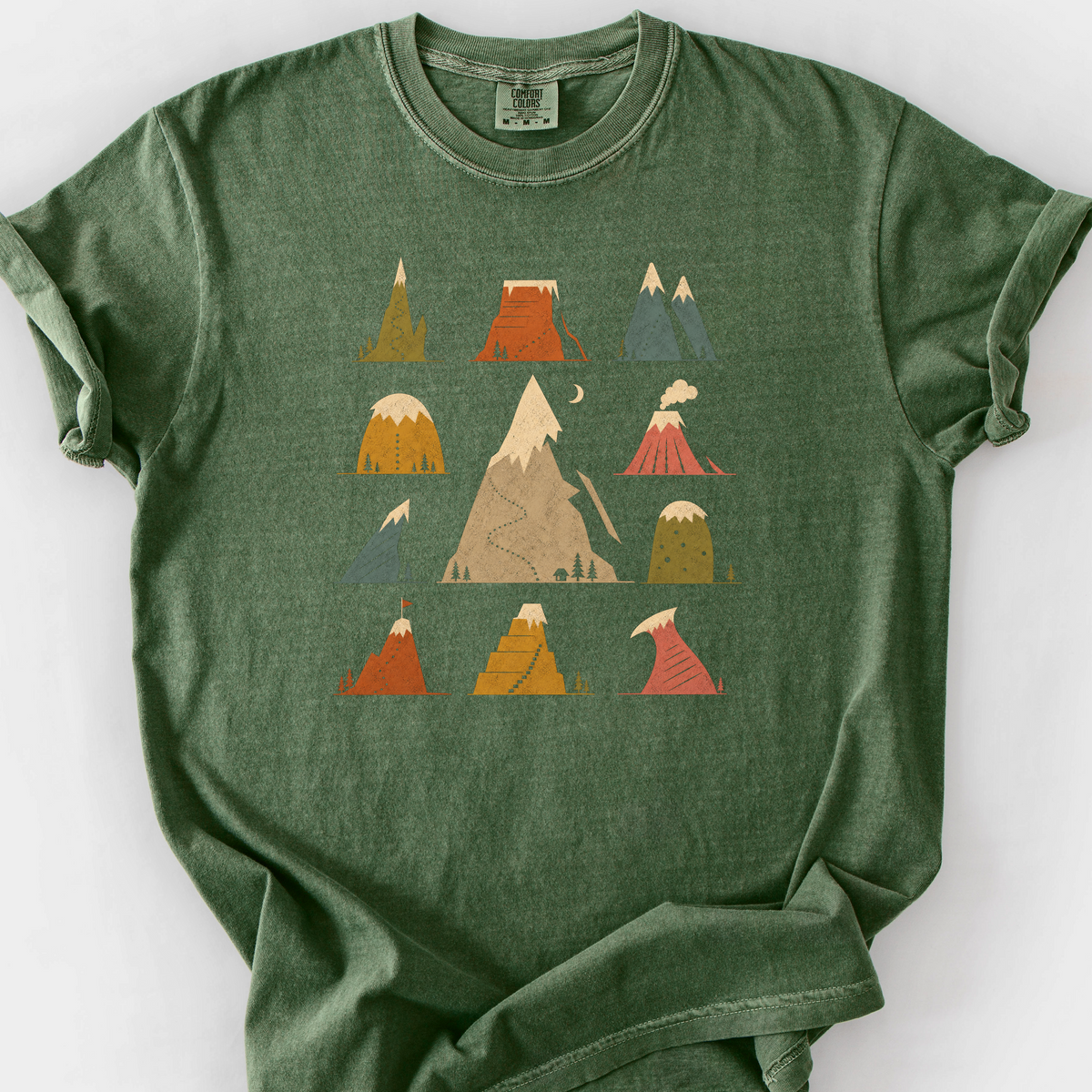Mountain Lineup T-Shirt — Moss