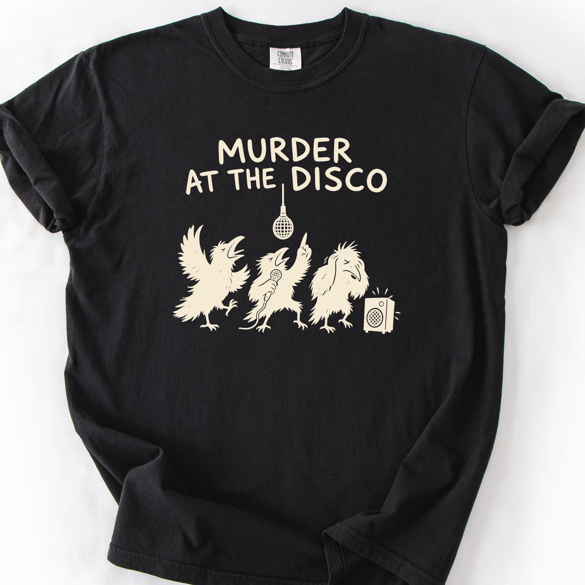 Murder At The Disco T-Shirt — Black