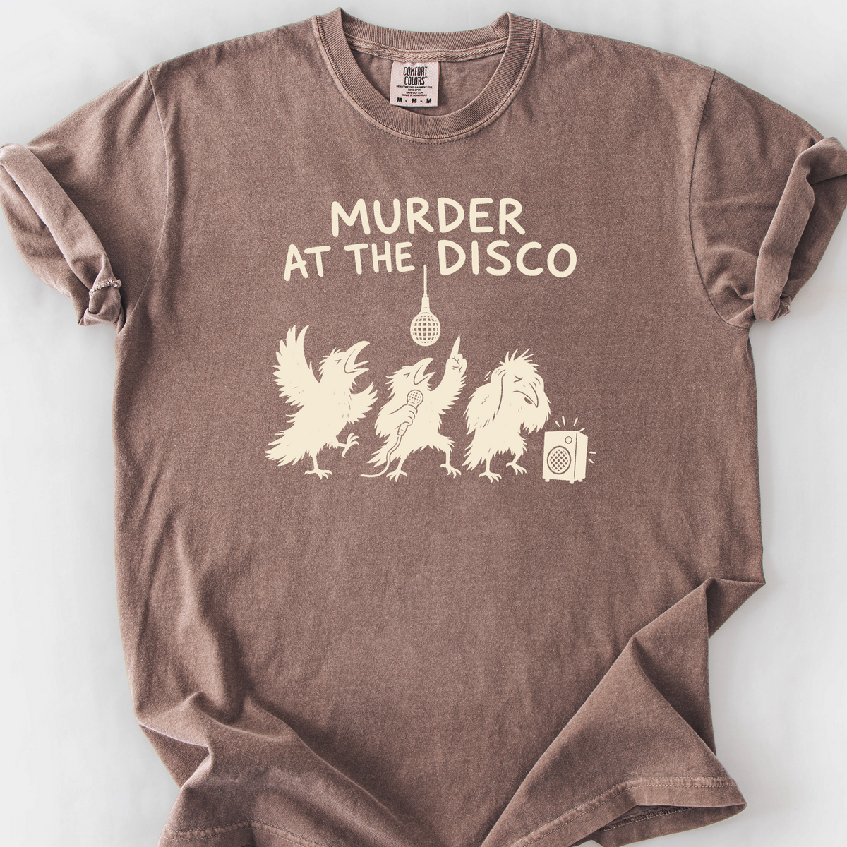 Murder At The Disco T-Shirt — Espresso