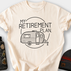 My Retirement Plan T-Shirt — Ivory