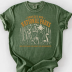 National Park Cryptids T-Shirt — Moss