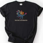 Nature Is Overrated T-Shirt — Black