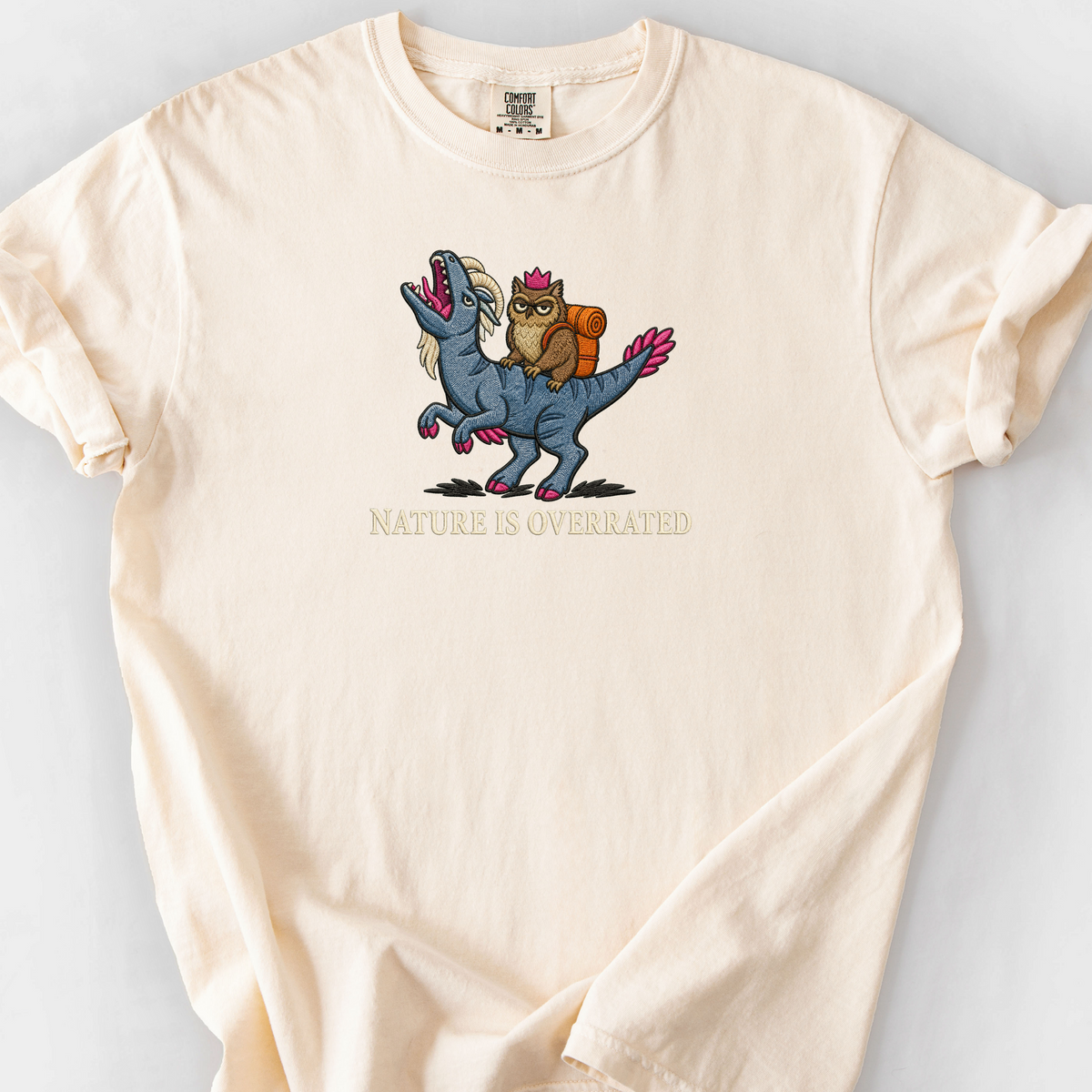 Nature Is Overrated T-Shirt — Ivory