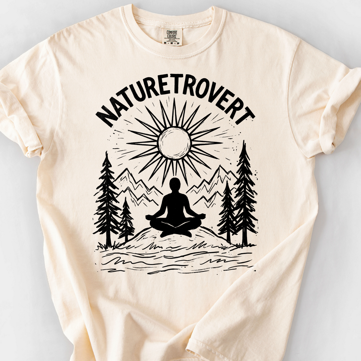 Naturetrovert T-Shirt — Ivory