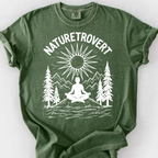 Naturetrovert T-Shirt — Moss
