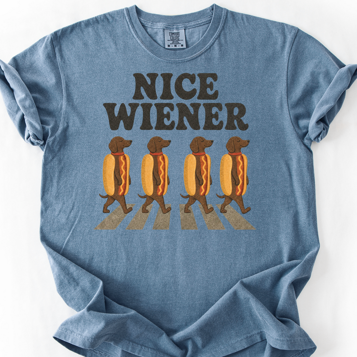 Nice Wiener T-Shirt — Blue Jean