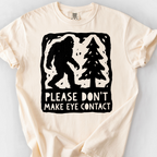 No Eye Contact T-Shirt — Ivory