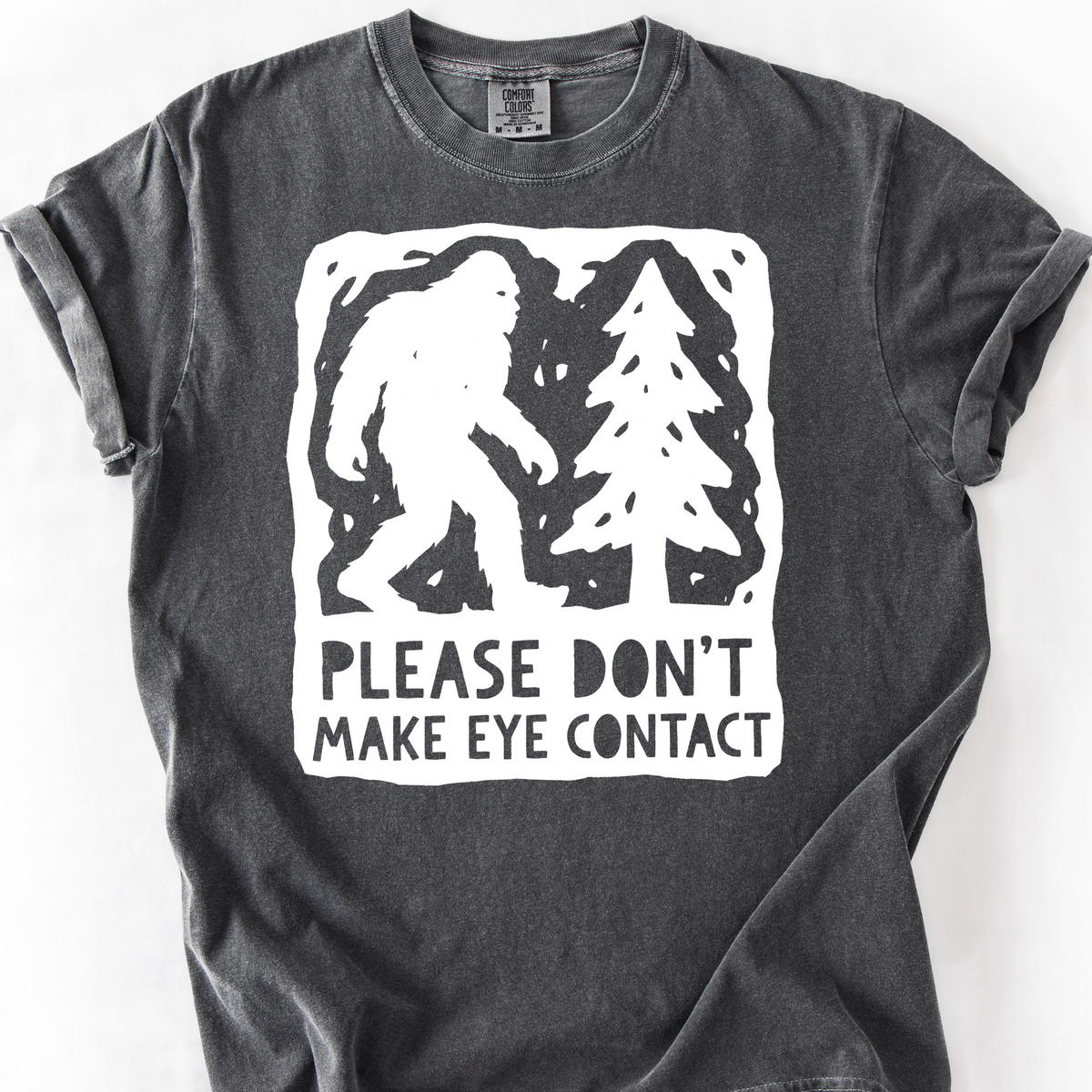No Eye Contact T-Shirt — Pepper