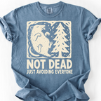 Not Dead Just Resting T-Shirt — Blue Jean
