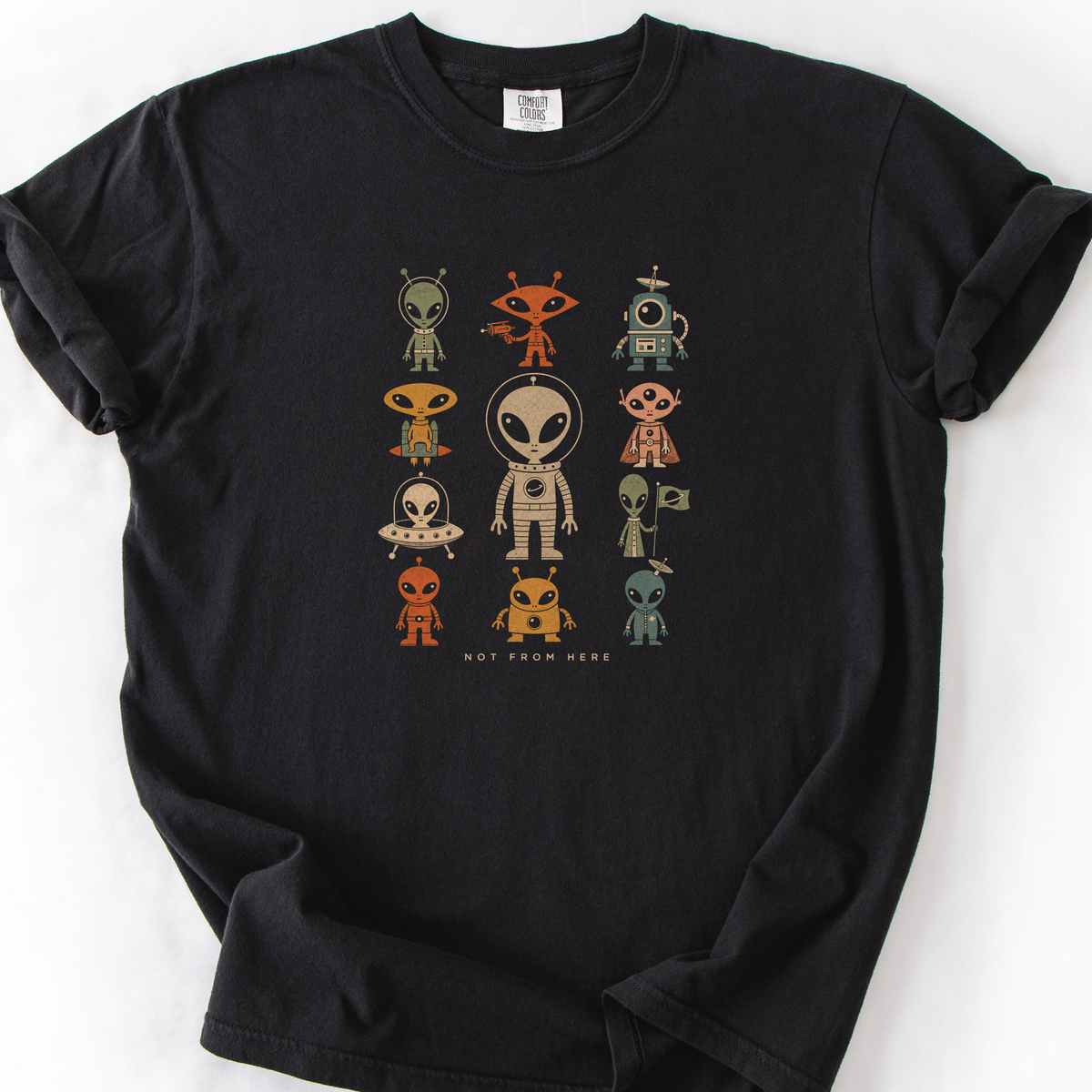Not From Here T-Shirt — Black