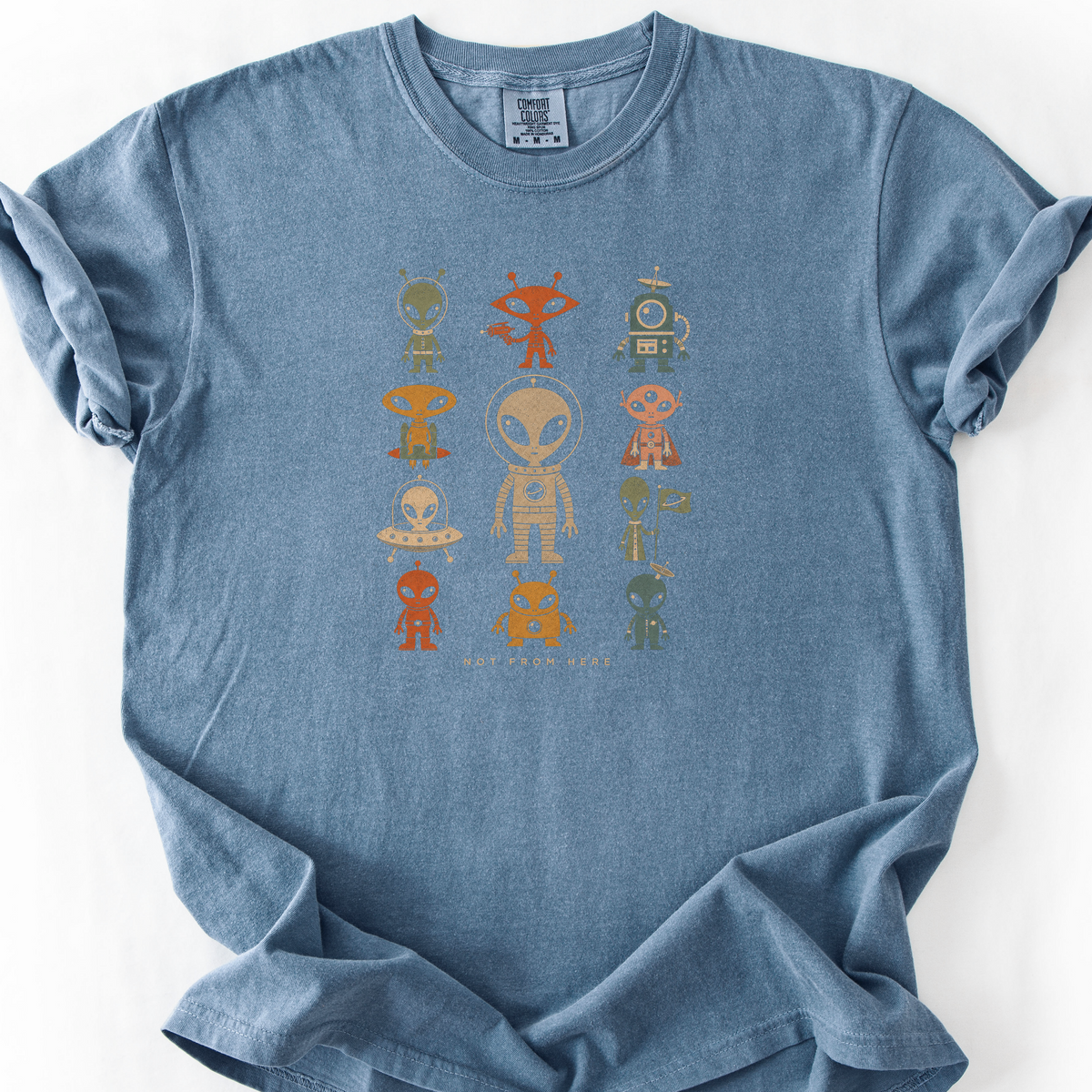Not From Here T-Shirt — Blue Jean