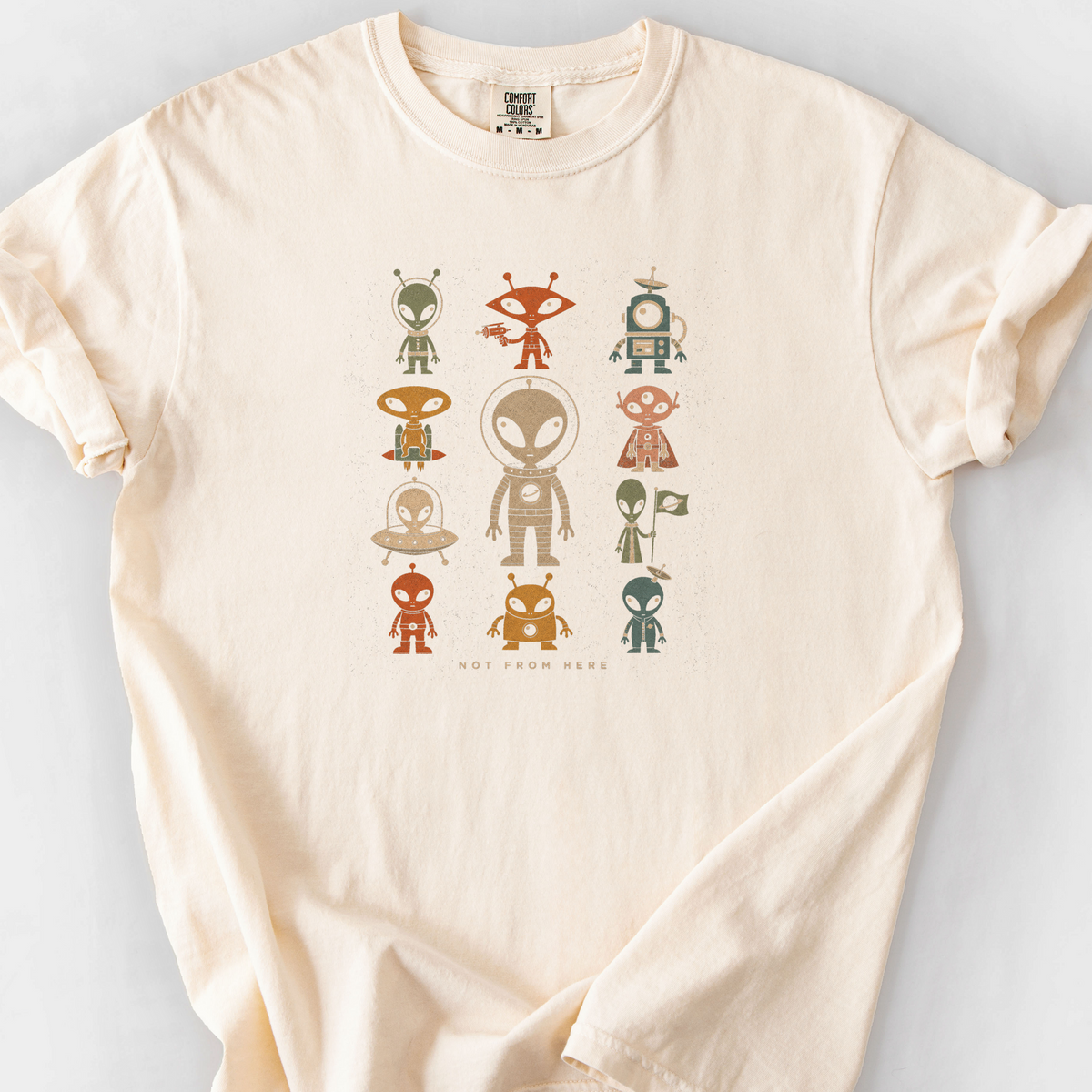 Not From Here T-Shirt — Ivory