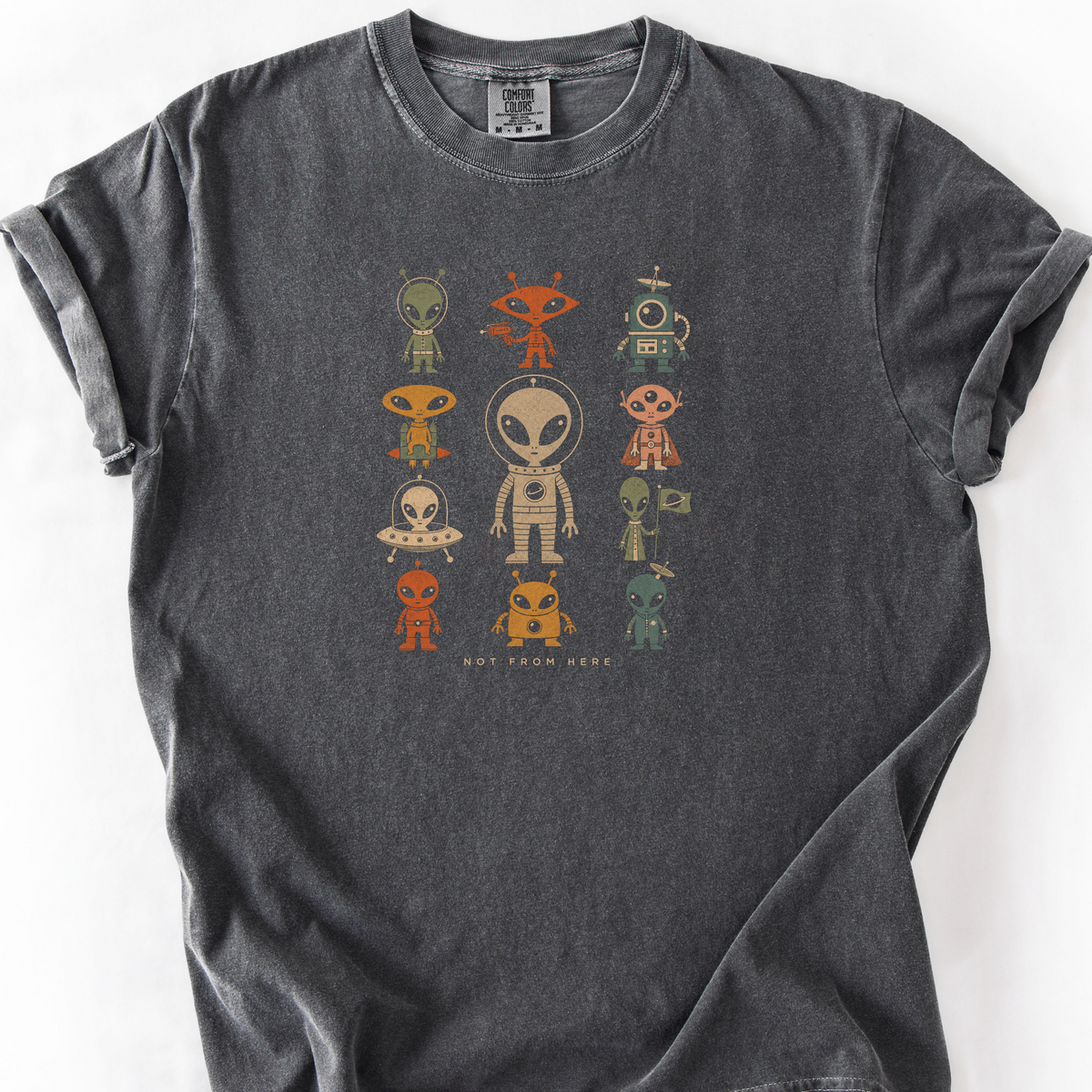 Not From Here T-Shirt — Pepper