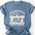 Official Bigfoot Search Team T-Shirt — Blue Jean