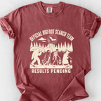 Official Bigfoot Search Team T-Shirt — Brick