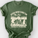 Official Bigfoot Search Team T-Shirt — Moss