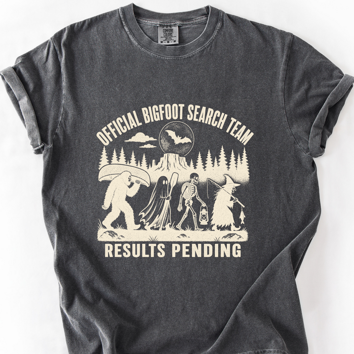 Official Bigfoot Search Team T-Shirt — Pepper