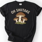 Oh Shiitake T-Shirt — Black