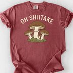 Oh Shiitake T-Shirt — Brick