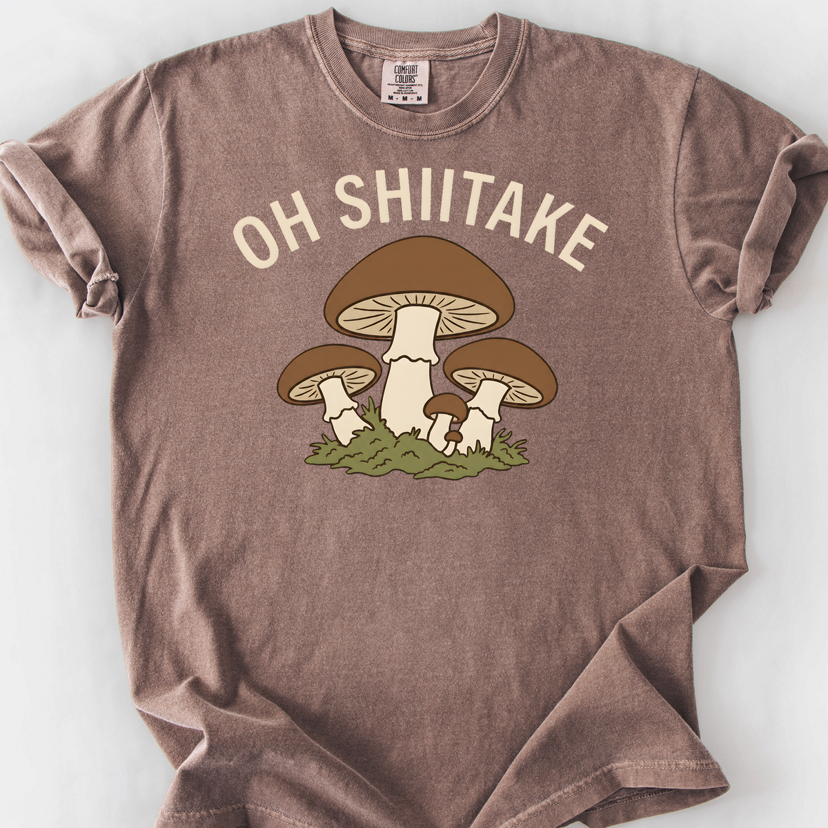 Oh Shiitake T-Shirt — Espresso