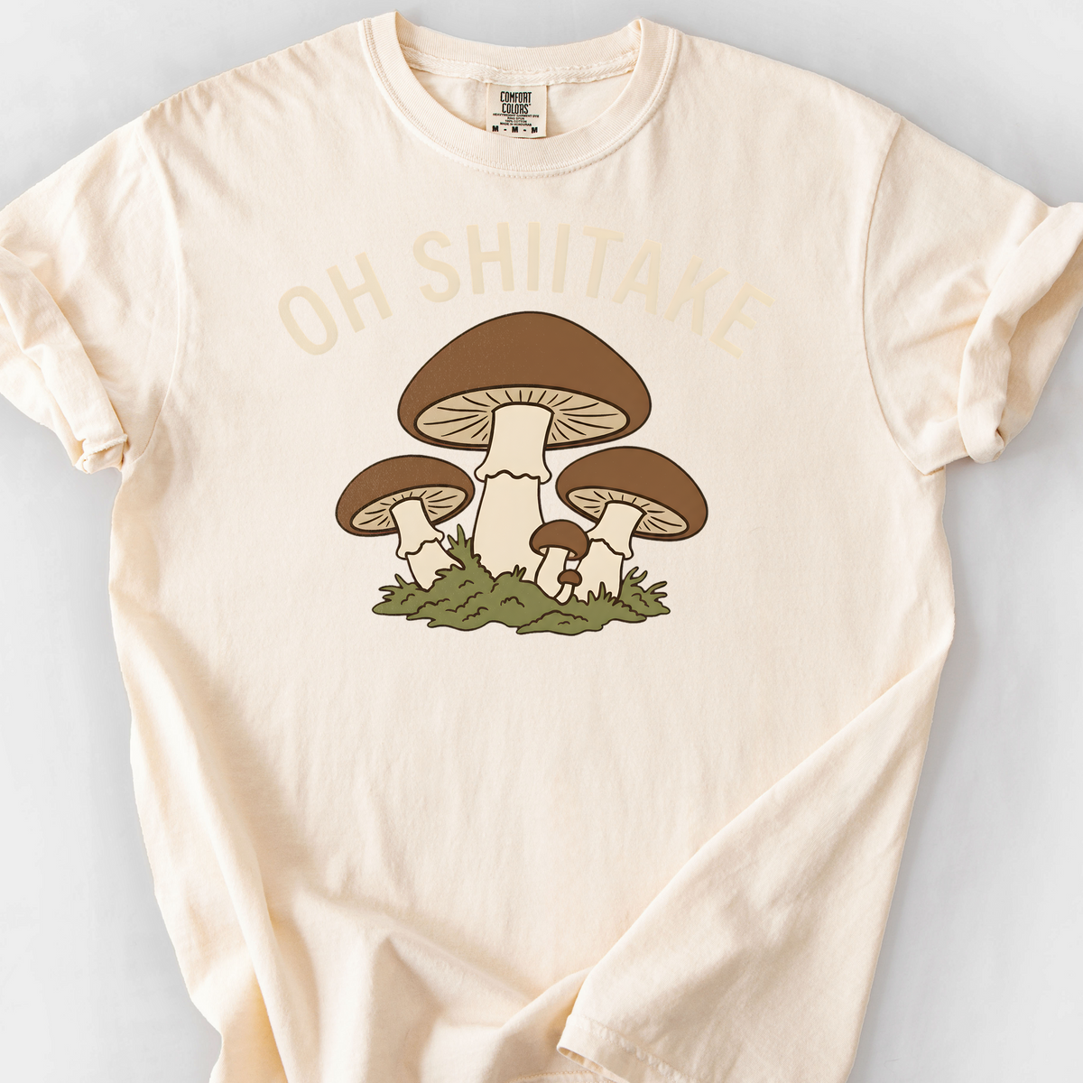 Oh Shiitake T-Shirt — Ivory