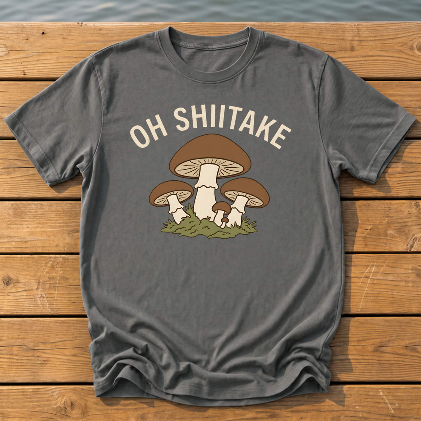 Oh Shiitake T-Shirt — Pepper