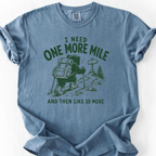 One More Mile T-Shirt — Blue Jean