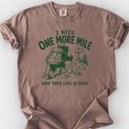 One More Mile T-Shirt — Espresso