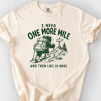 One More Mile T-Shirt — Ivory