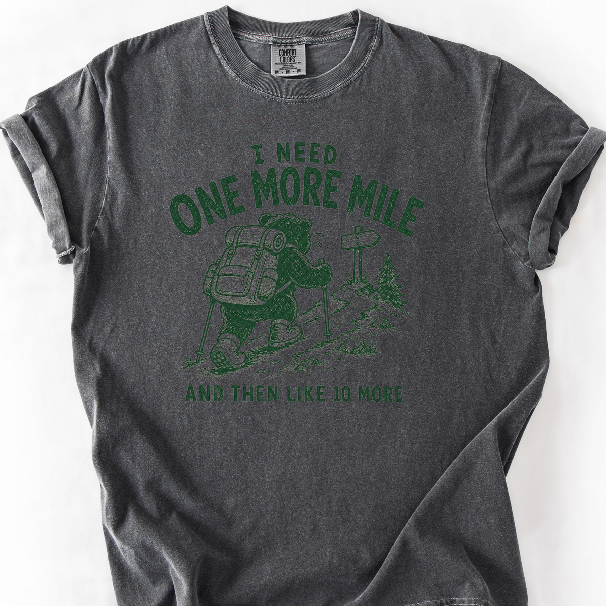 One More Mile T-Shirt — Pepper
