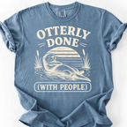 Otterly Done T-Shirt — Blue Jean