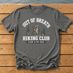 Out Of Breath Hiking Club T-Shirt — Pepper