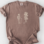 Out Of Breath Hiking Society T-Shirt — Espresso