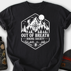 Out of Breath Society T-Shirt — Black