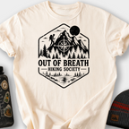 Out of Breath Society T-Shirt — Ivory