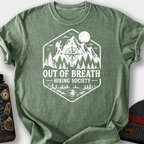 Out of Breath Society T-Shirt — Moss