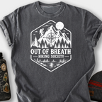 Out of Breath Society T-Shirt — Pepper