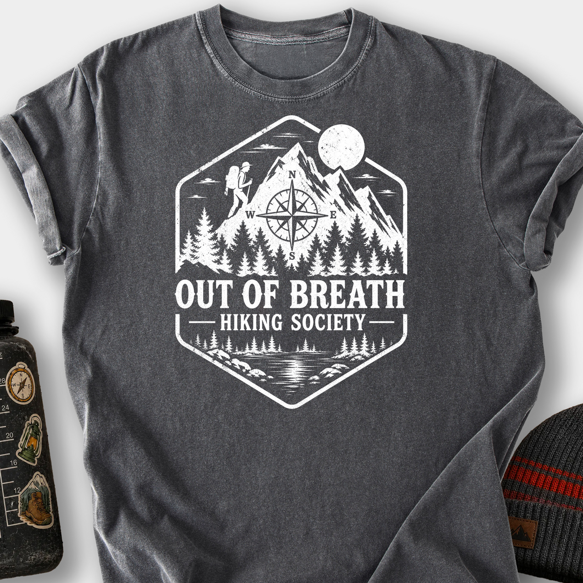 Out of Breath Society T-Shirt — Pepper