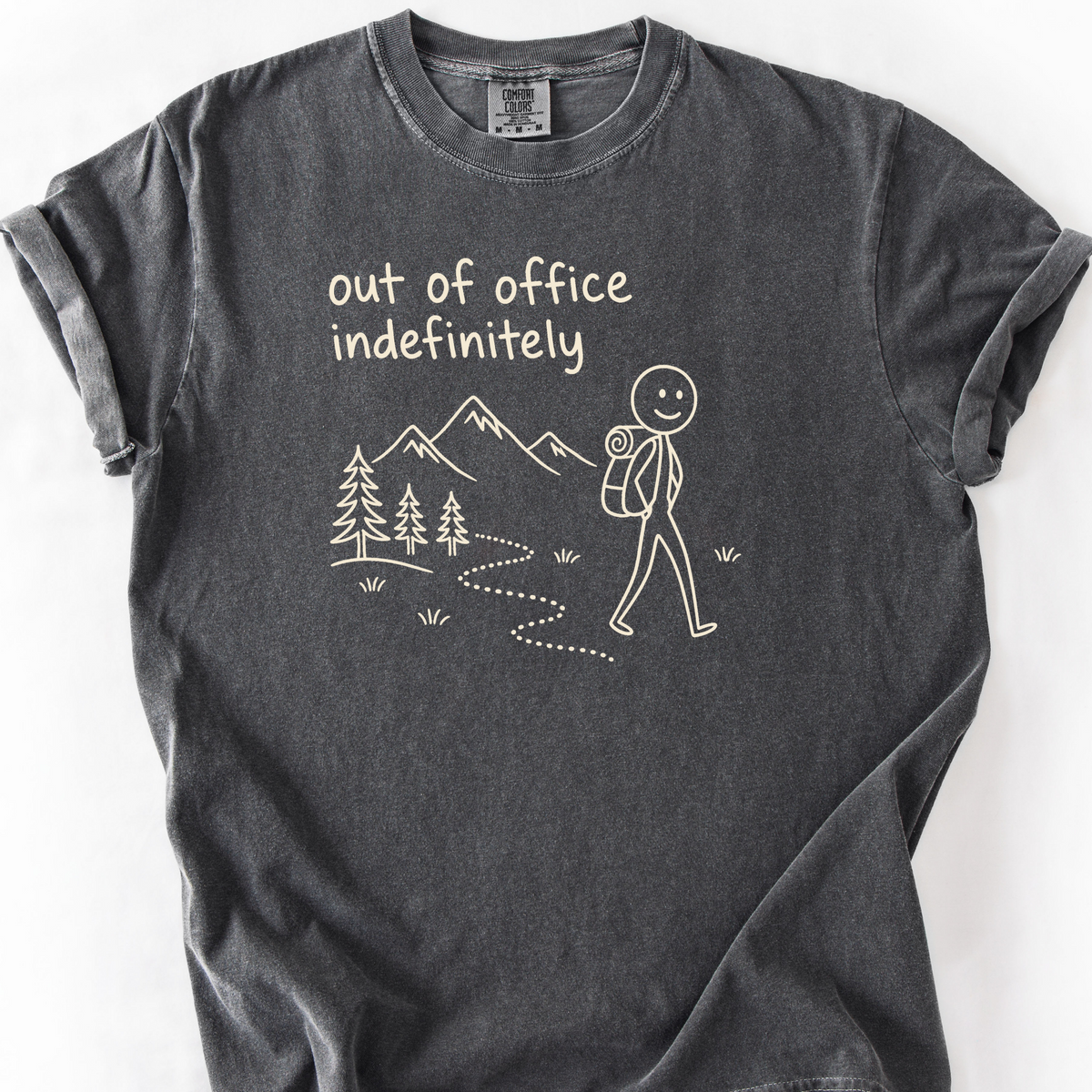 Out Of Office Indefinitely T-Shirt — Pepper