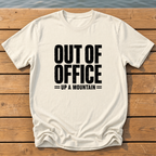 Out Of Office Up A Mountain T-Shirt — Ivory