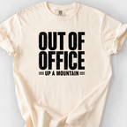 Out Of Office Up A Mountain T-Shirt — Ivory