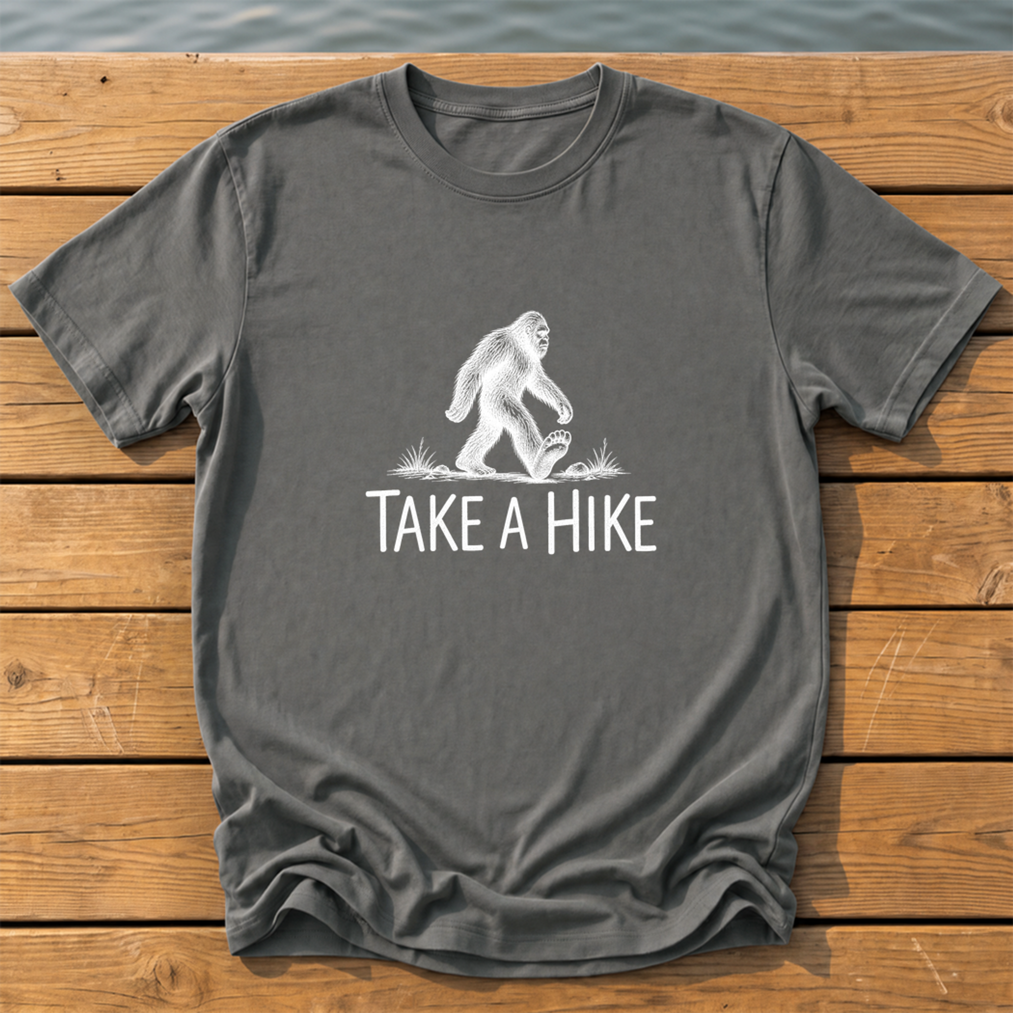Outside-ish Design 03 T-Shirt — Pepper