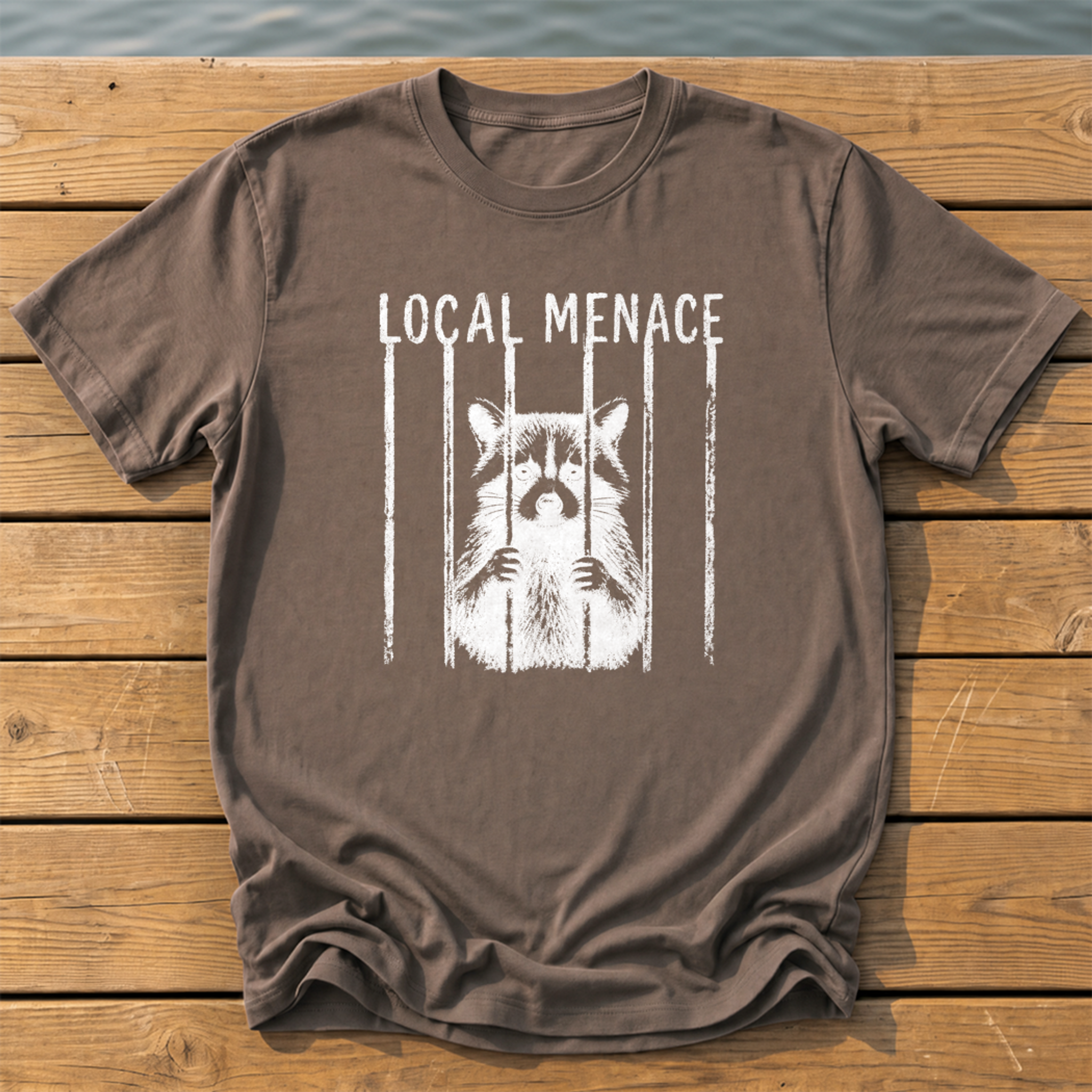 Outside-ish Design 04 T-Shirt — Espresso
