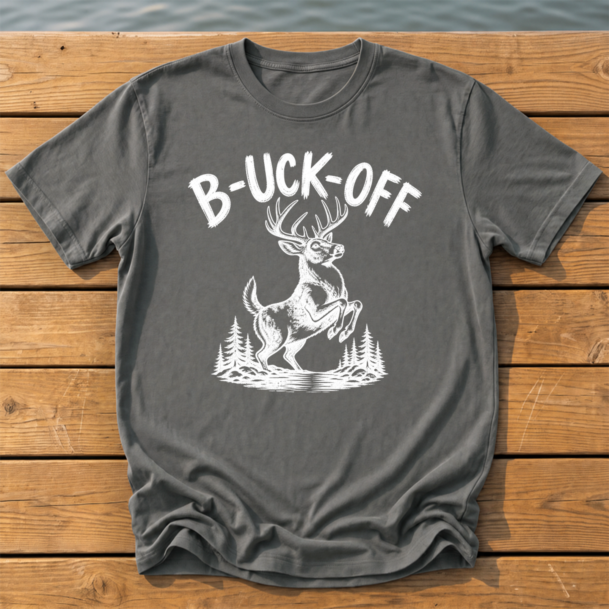 Outside-ish Design 07 T-Shirt — Pepper