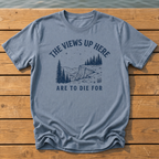 Outside-ish Design 10 T-Shirt — Blue Jean