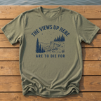 Outside-ish Design 10 T-Shirt — Moss